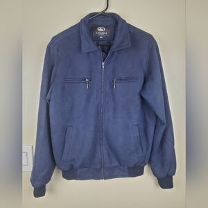 AMERICA JACKETS Men's Blue Suede Coat Size M